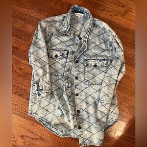 Davi & Dani denim top